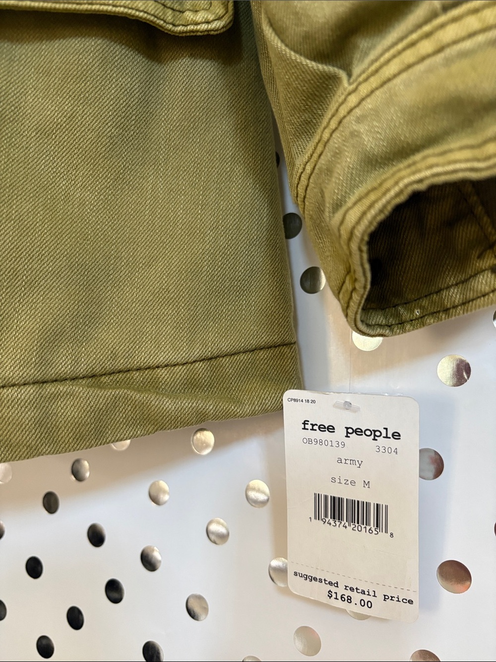 Free People Seize The Day Military Jacket ~ - Picture 12 of 14